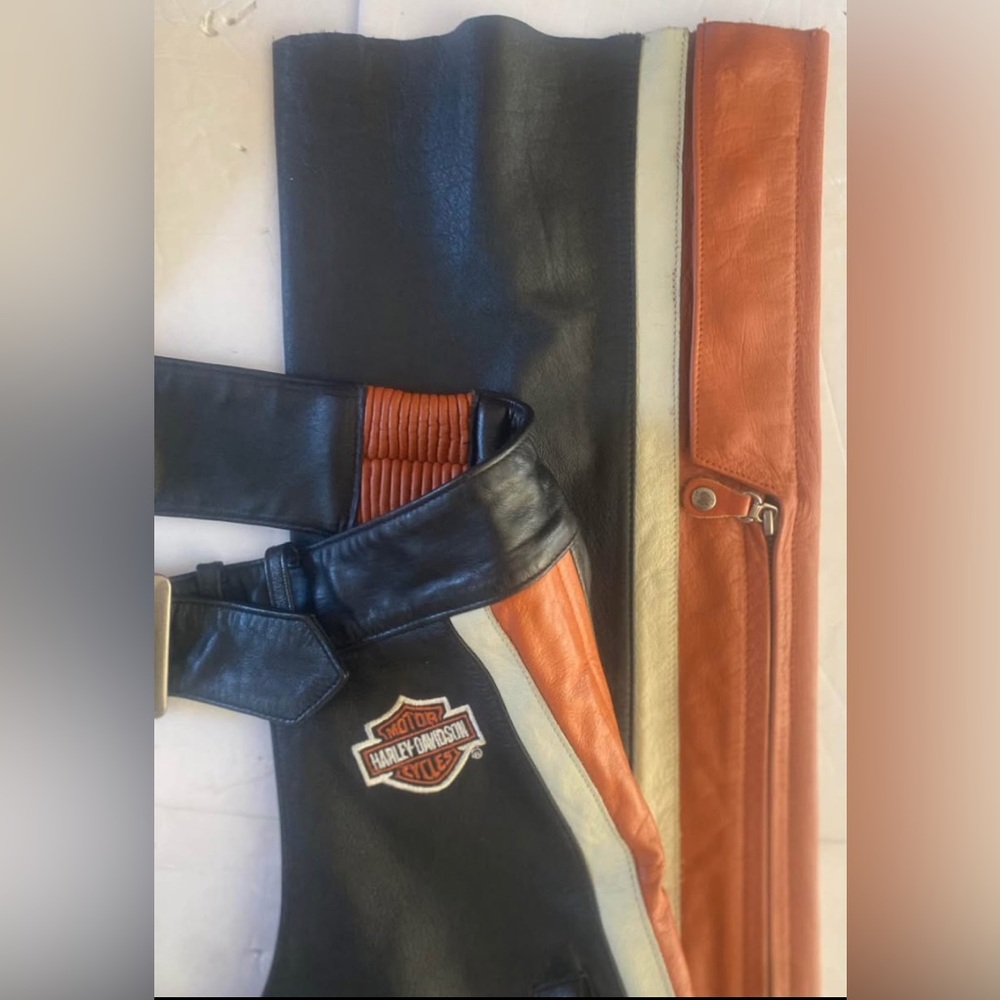Harley Davidson Ladies NWOT Small Chaps Miss Enthusiasts - Picture 4 of 10